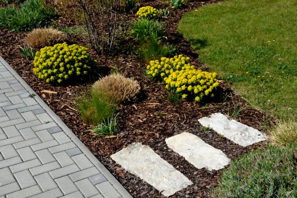 Garden Mulch Installation in Saint Cloud