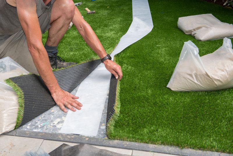 Synthetic Grass Installation detail